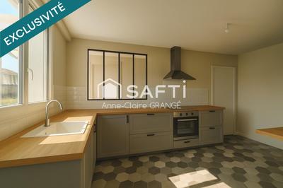 Maison - 80 m² - 4 pièces