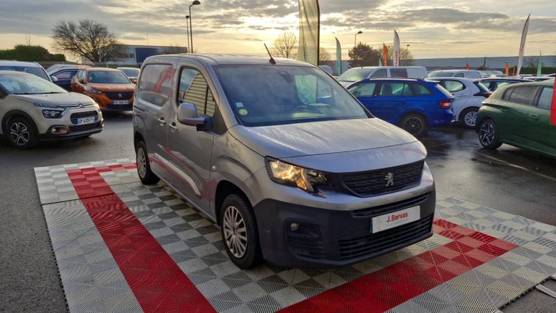 Peugeot Partner Fourgon Standard 650 Kg Bluehdi 100 Ss Bvm5 Asphalt