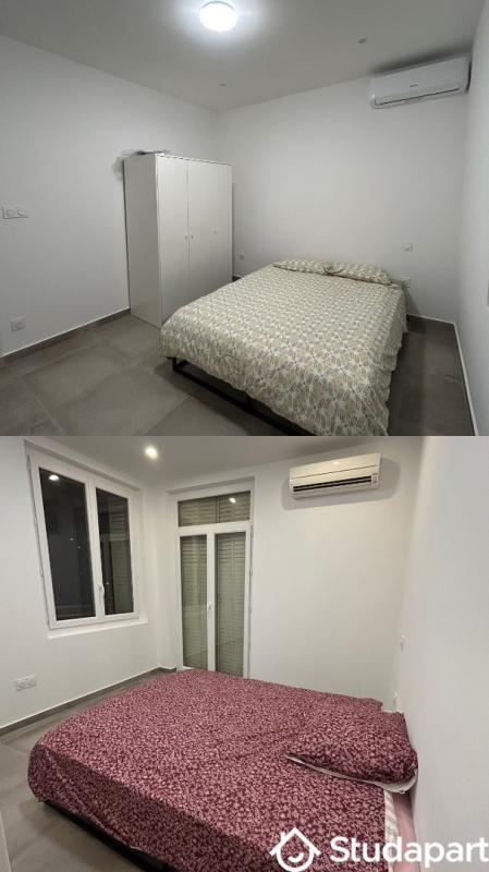 Chambre - 12 m² - 1 pièce