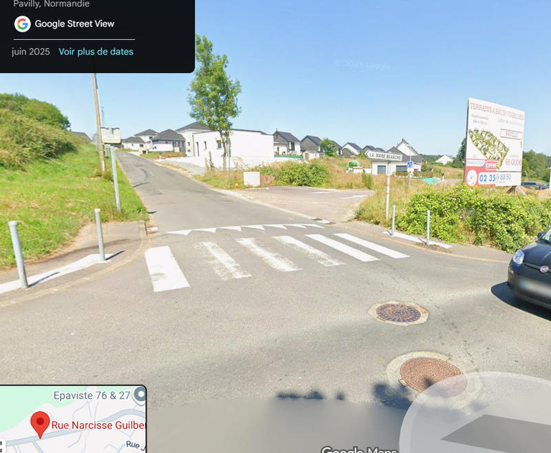 Terrain constructible - 657 m²