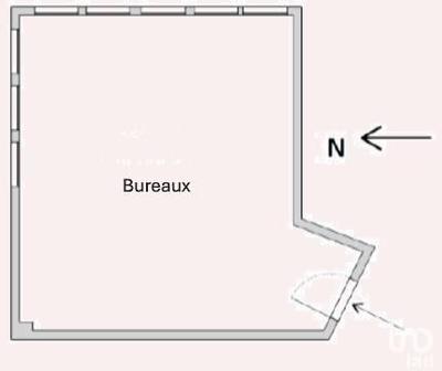 Bureau - 45 m²