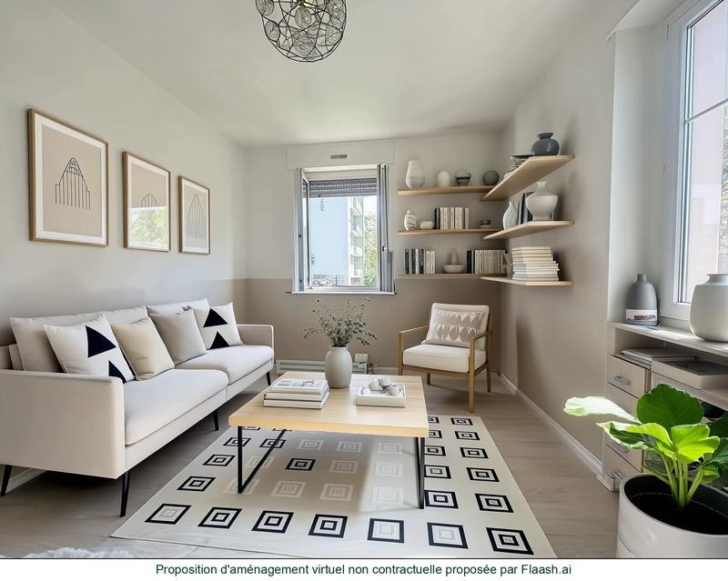 Appartement ancien - 59 m² - 3 pièces