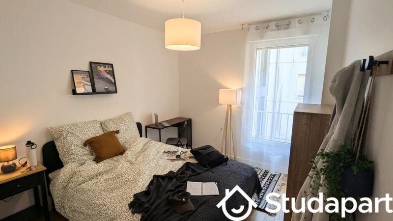 Chambre - 19 m² - 1 pièce