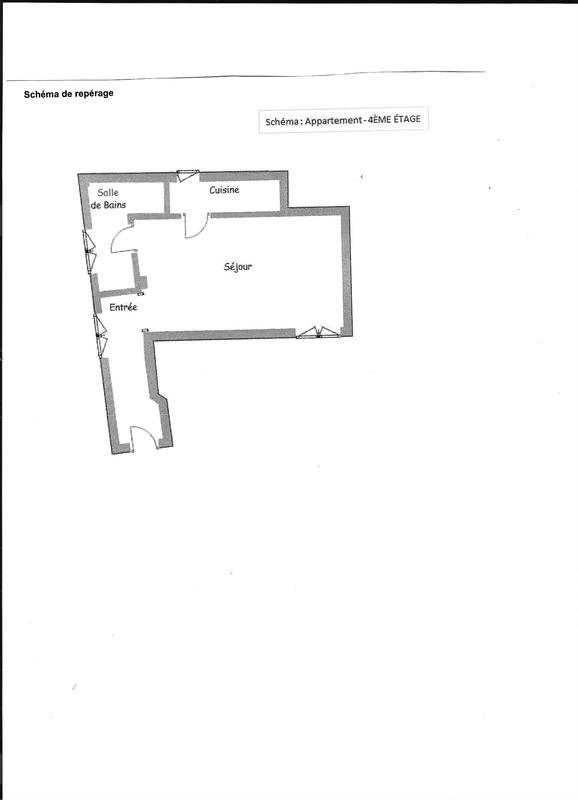 Studio - 25 m² - 1 pièce