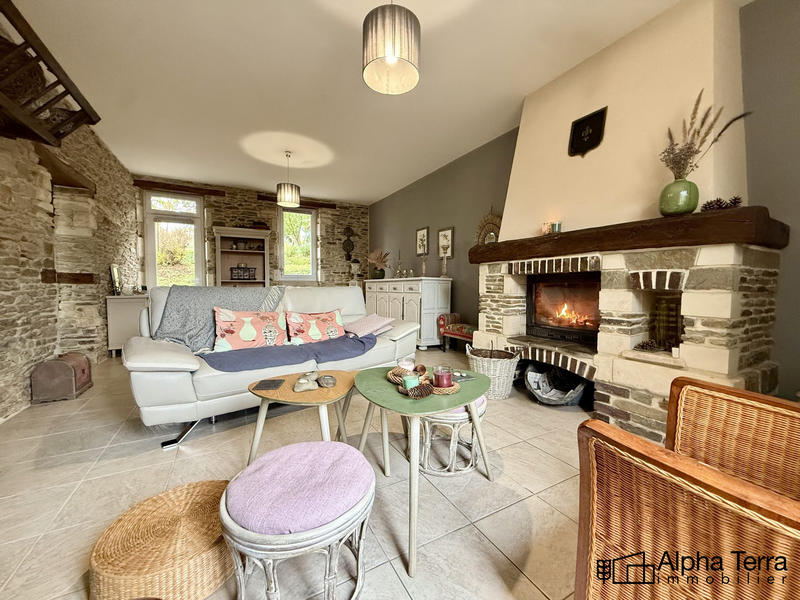 Maison ancienne - 160 m² - 6 pièces