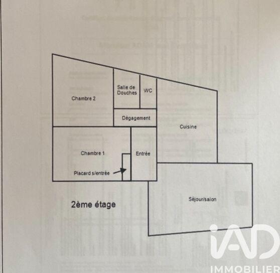 Appartement - 69 m² - 3 pièces