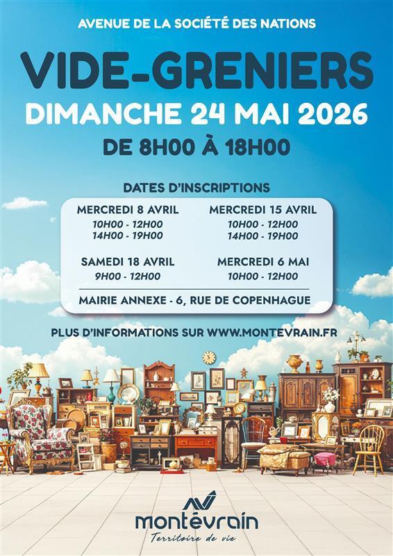 Vide-greniers de montévrain