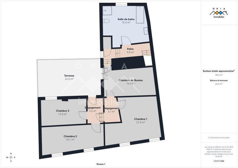 Maison - 148 m² - 5 pièces