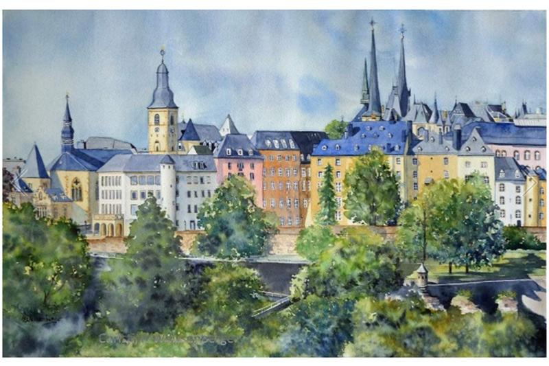 Exposition d'aquarelles - Christine Weissenberger