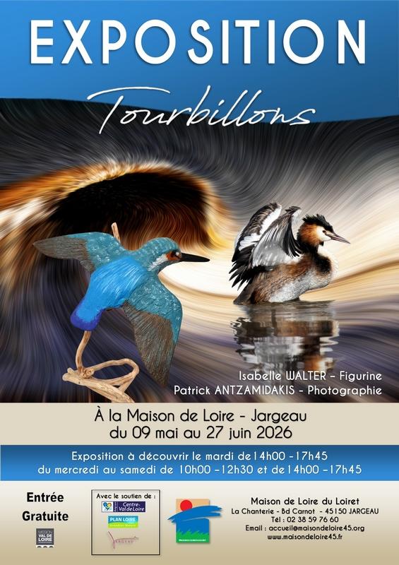 Exposition artistique à la Maison de Loire : Tourbillons