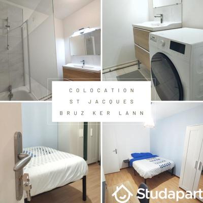 Chambre - 12 m² - 1 pièce