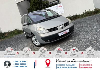 Renault Espace IV 3.5 V6 245ch Bva Expression 7 places 1ère main &amp; carnet d'entretiens*149 000km*Ct Révision Ok*Véhicule Sous Garantie*100 Points de Contrôles*CarteGrise Moitié prix (Véhicule plus 10 ans)*Régulateur/limiteur vitesse*Climatisation Auto*Fix