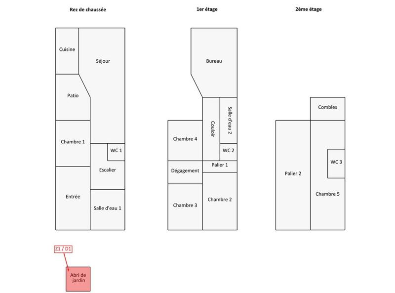 Maison - 208 m² - 6 pièces