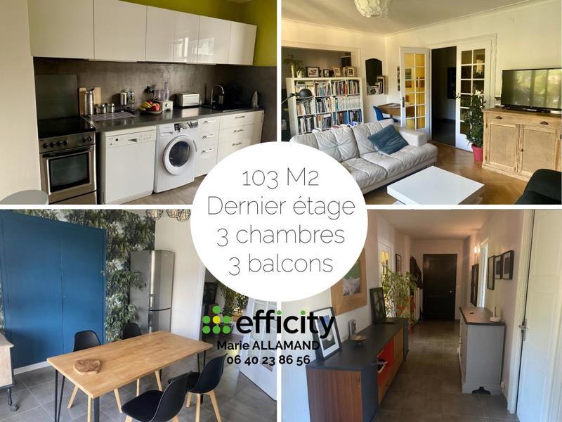 Appartement - 103 m² - 5 pièces