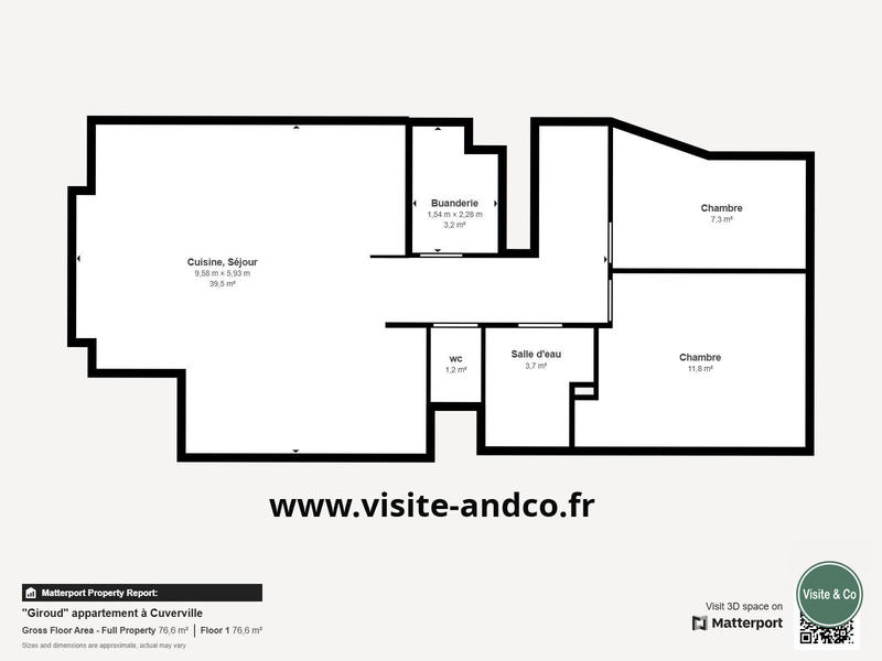 Appartement - 68 m² - 3 pièces