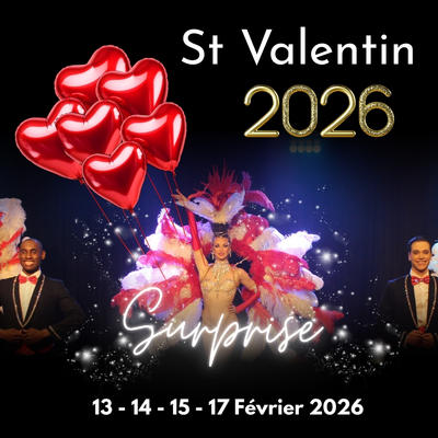St Valentin au cabaret les Soirées du Pin Orne