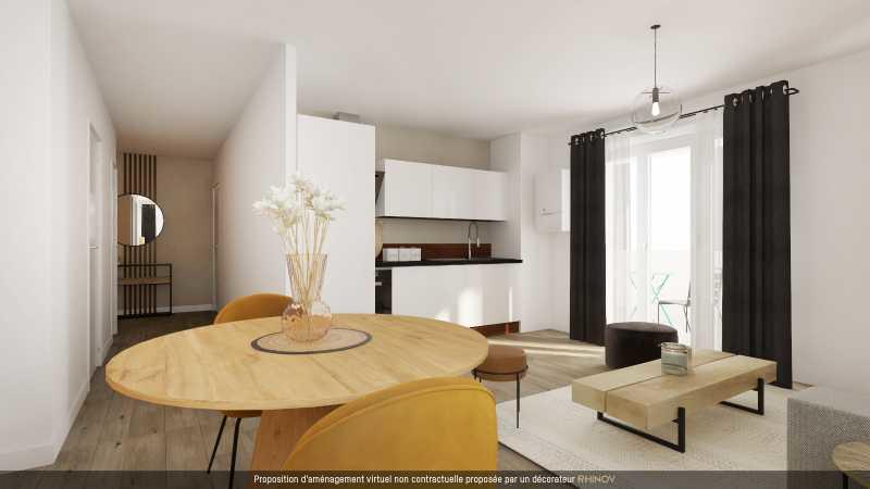 Appartement - 54 m² - 2 pièces