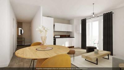 Appartement - 54 m² - 2 pièces