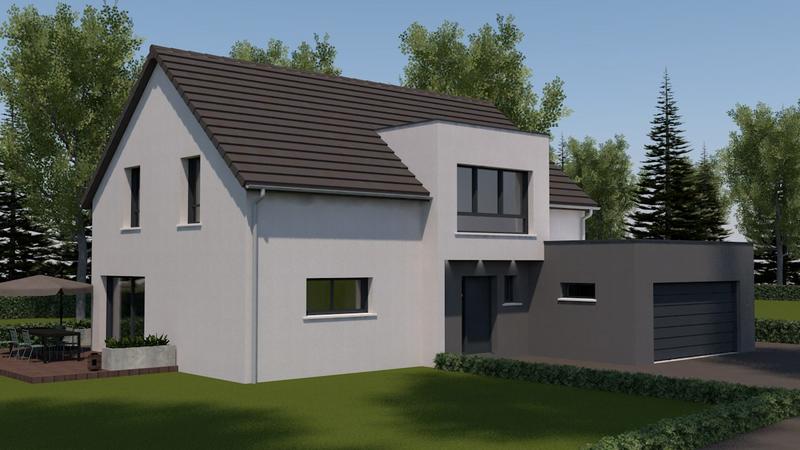 Maison contemporaine - 155 m² - 6 pièces