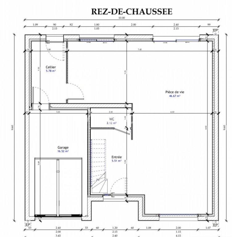 Maison - 109 m² - 4 pièces
