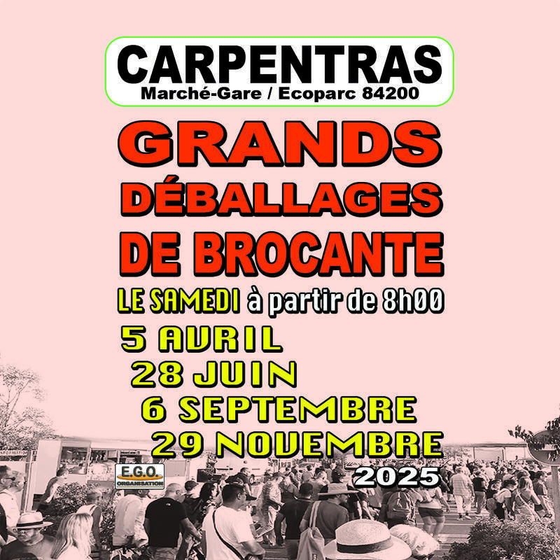 Grand déballage de brocante