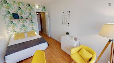 Chambre - 14 m² - 3 pièces