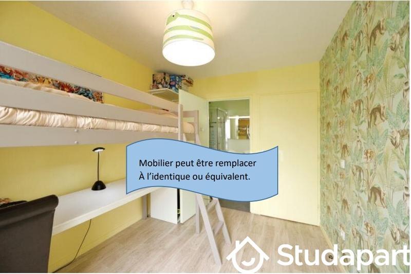 Chambre - 9 m² - 1 pièce