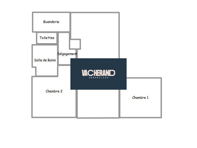 Appartement - 64 m² - 3 pièces