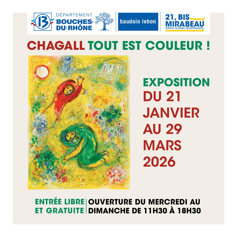 Exposition Chagall : tout est couleur !
