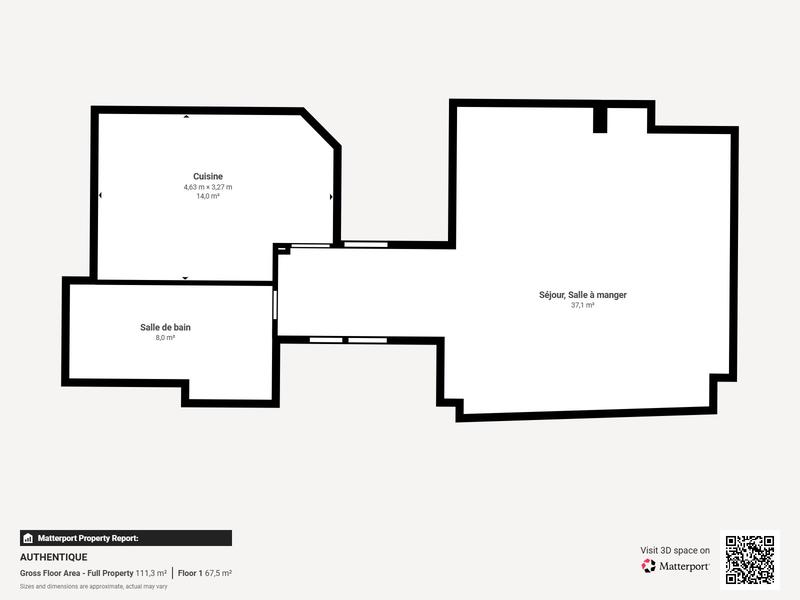 Duplex - 65 m² - 2 pièces