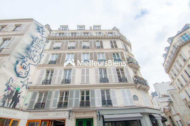 Appartement ancien - 34 m² - 2 pièces