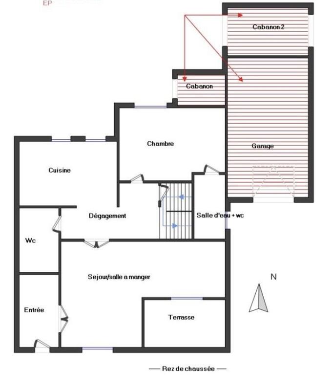 Maison - 125 m² - 6 pièces