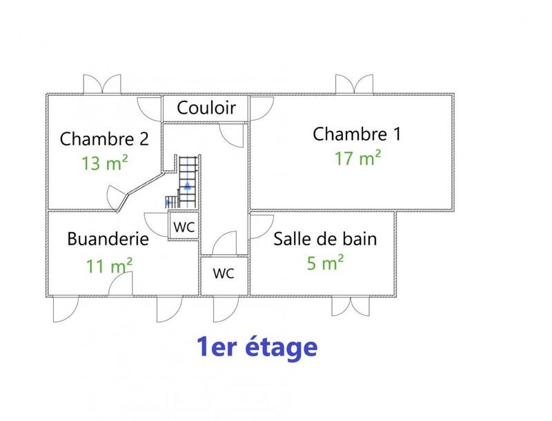 Maison - 151 m² - 7 pièces