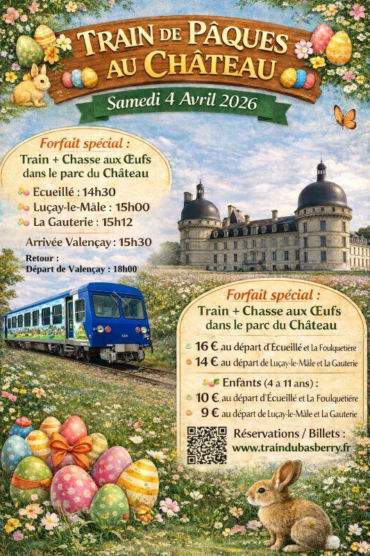 Train de Pâques au Château