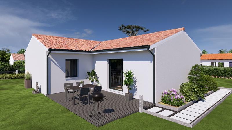 Maison - 90 m² - 4 pièces