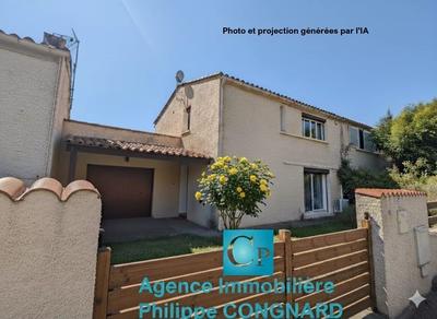 Maison - 92 m² - 4 pièces