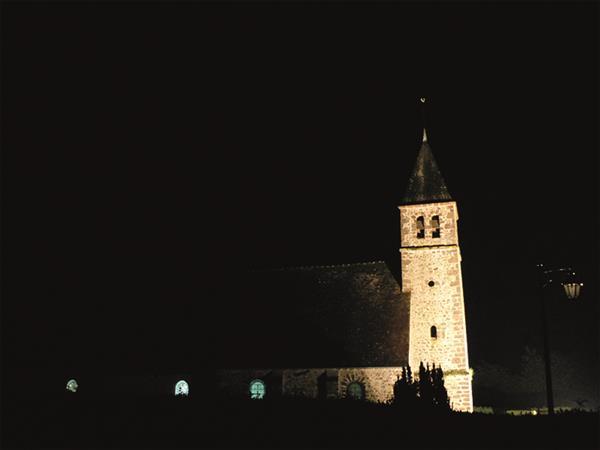 Mise en lumière de l'église Saint-Laumer