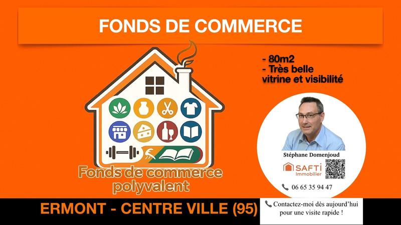 Local commercial - 80 m² - 4 pièces