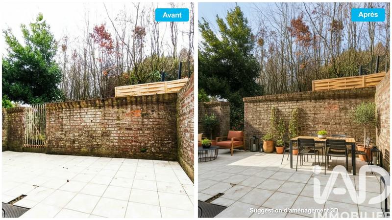 Maison de ville - 90 m² - 4 pièces