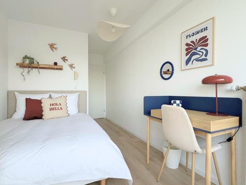 Chambre - 12 m² - 1 pièce