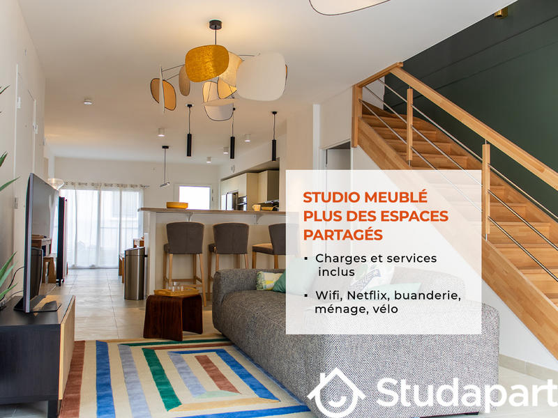 Chambre - 21 m² - 1 pièce