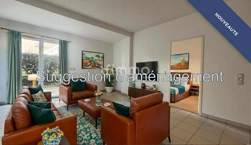 Appartement - 48 m² - 2 pièces