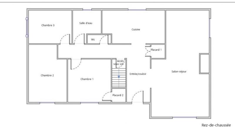 Maison - 88 m² - 5 pièces