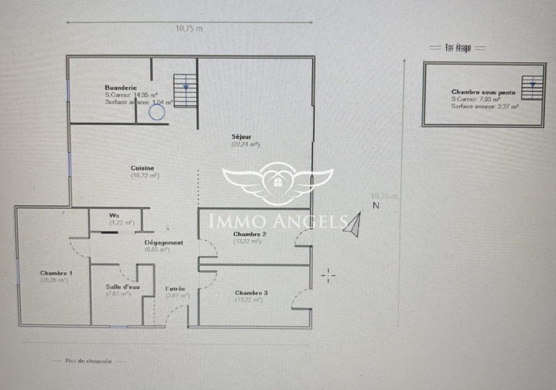 Maison - 126 m² - 5 pièces