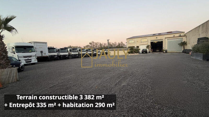 Entrepôt - 625 m²