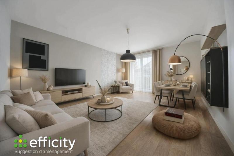 Appartement ancien - 65 m² - 3 pièces