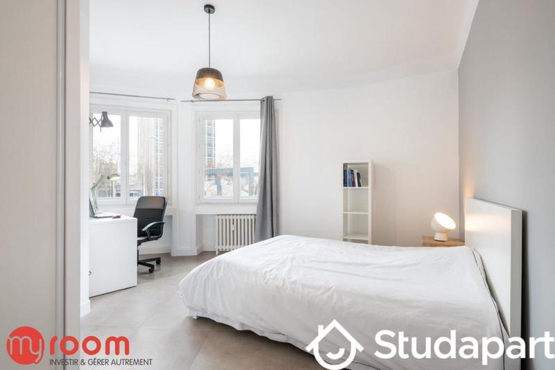 Chambre - 14 m² - 1 pièce