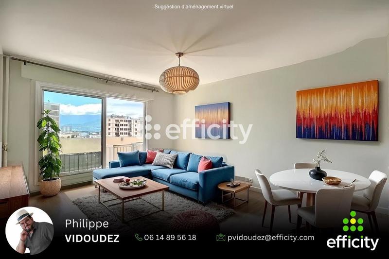 Appartement - 49 m² - 2 pièces