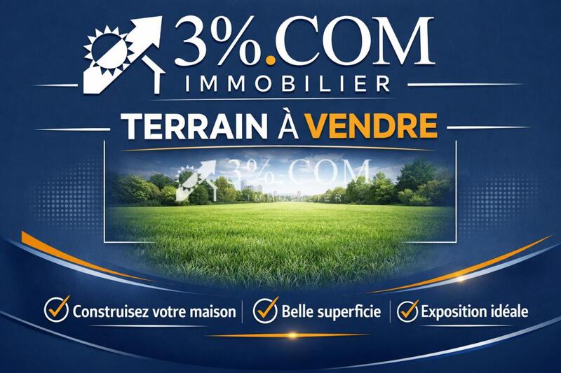 Terrain - 965 m²