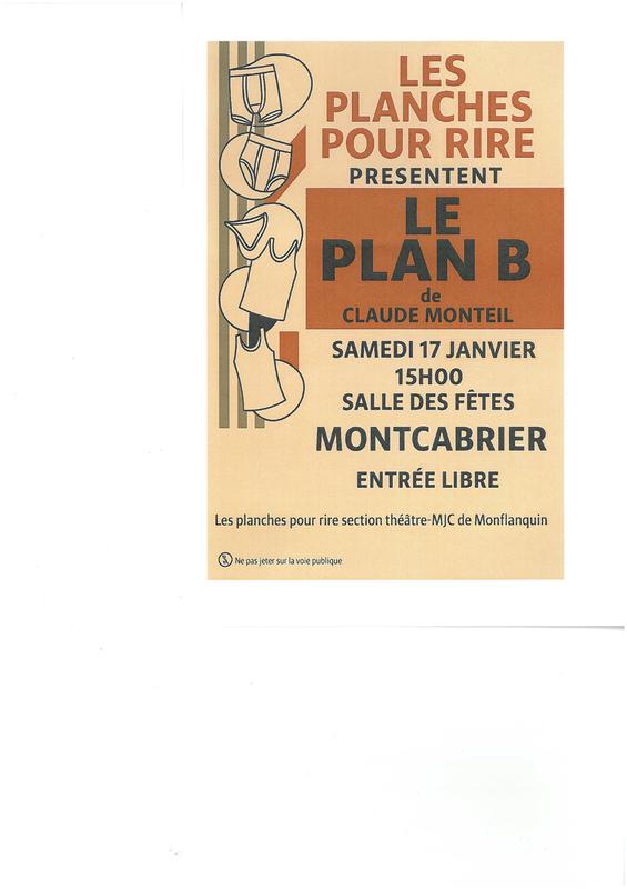 Théâtre : le Plan B
